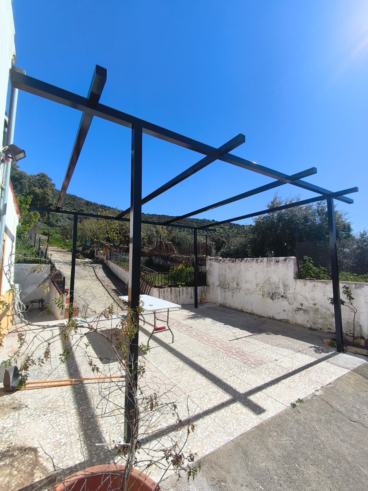 Estructura de Pérgola